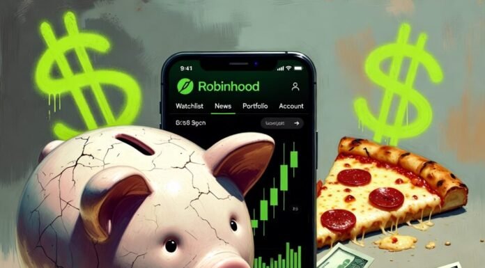 How to Start Investing with Just $100: A Beginner’s Guide ceramic piggy bank spilling crumpled $100 bills