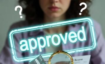 What Are Unsecured Credit Cards? A Simple Guide for Beginners Cracked piggy bank spilling credit cards, overwhelmed person with magnifying glass