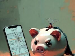 How to Build Credit Fast Even If You’re Starting from Zero Cracked piggy bank superhero with rising credit score confetti