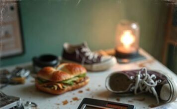 Retirement Calculator: Plan Your Dream Life in Minutes Cluttered table with calculator, bills, Hawaiian postcard,