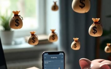 Best Personal Expense Trackers to Save Big Without Stress Cluttered counter with guilty avocado toast and red budget app